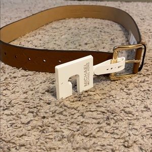 LARGE Michael Kors brown belt